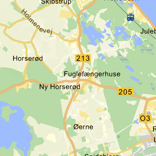 HelsingøR Kort Krak Gurrevej Helsingør kort på Krak HelsingøR Kort Krak