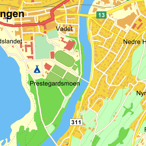Ladestasjoner Amfi Voss på Gule Siders kart Ladestasjoner Amfi Voss på Gule Siders kart