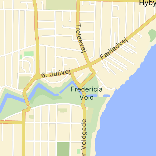 Krak Kort Fredericia Fredericia Nymarksvej   kort på Krak Krak Kort Fredericia