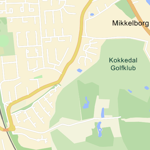 Kort Over Kokkedal Kokkedal Rypevænget kort på Krak Kort Over Kokkedal