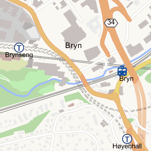 bryn stasjon kart Bryn Stasjon på Gule Siders kart bryn stasjon kart Bryn Stasjon på Gule Siders kart