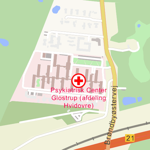 Kort Over BrøNdbyskoven Brøndbyskoven kort på Krak Kort Over BrøNdbyskoven