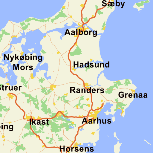 Jylland Kort Kort Over Jylland + apio.travvy.info Jylland Kort